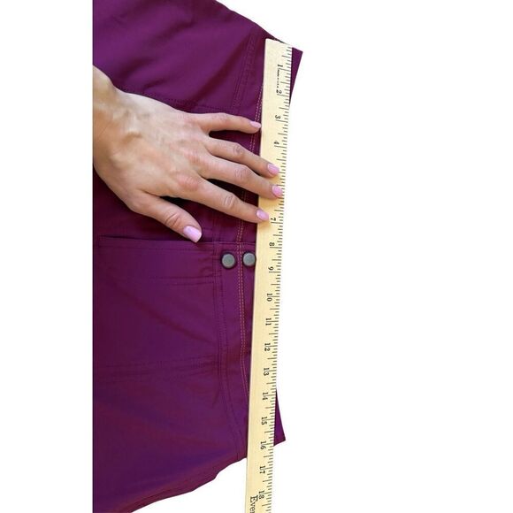 Title Nine Nimblene Swingtastic Skort Sz 8 Magenta Pink Purple - Picture 5 of 10